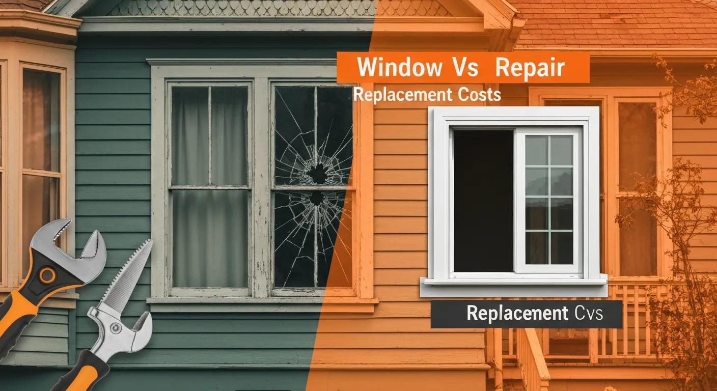 Window repair vs replacement &mdash; cost comparison for Sussex