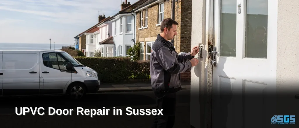 Coastal corrosion is a leading cause of uPVC door parts breaking down in Sussex